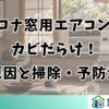 コロナ窓用エアコンがカビだらけ！原因と掃除・予防法